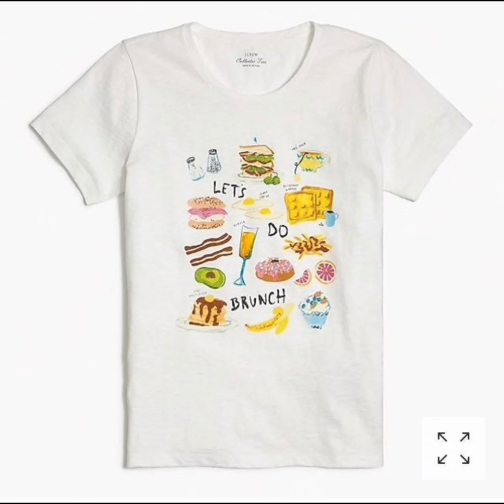 J.crew Brunch Collection Tee